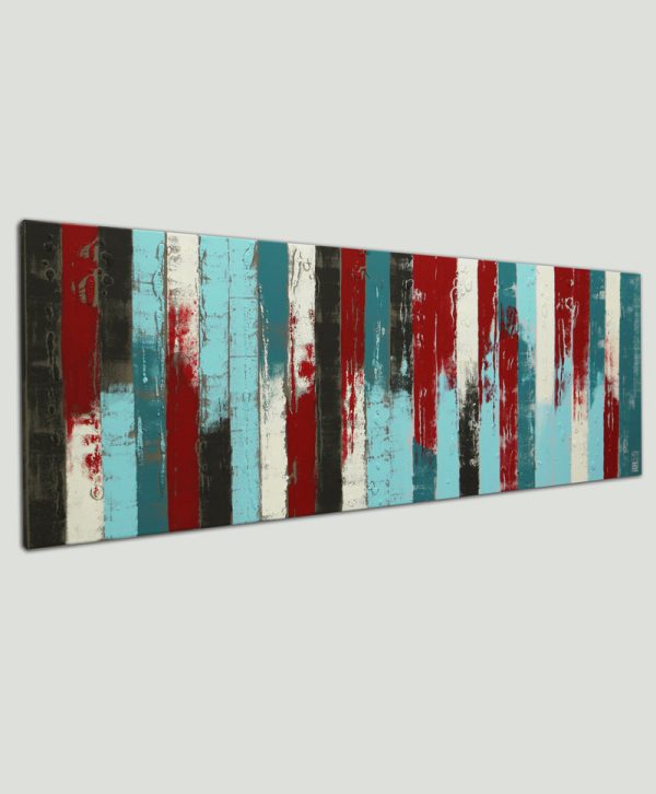 Blue Paneled Landscape - Afbeelding 3