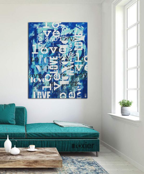 LOVE in Blue - Ronald Hunter - Afbeelding 2