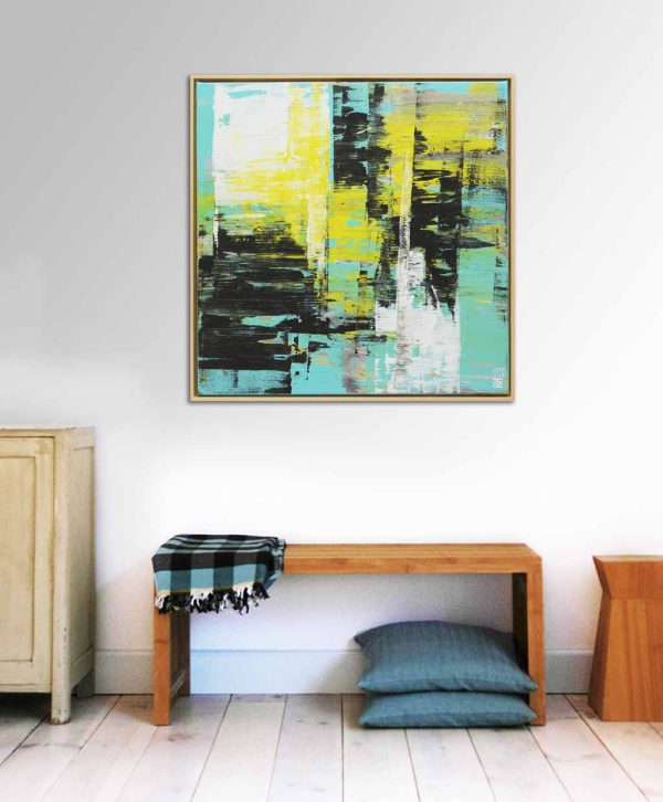 modern schilderij met lijst abstract kopen