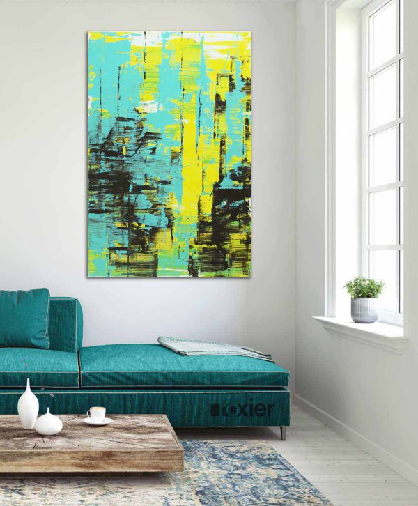 Static Yellow & Blue - Afbeelding 2
