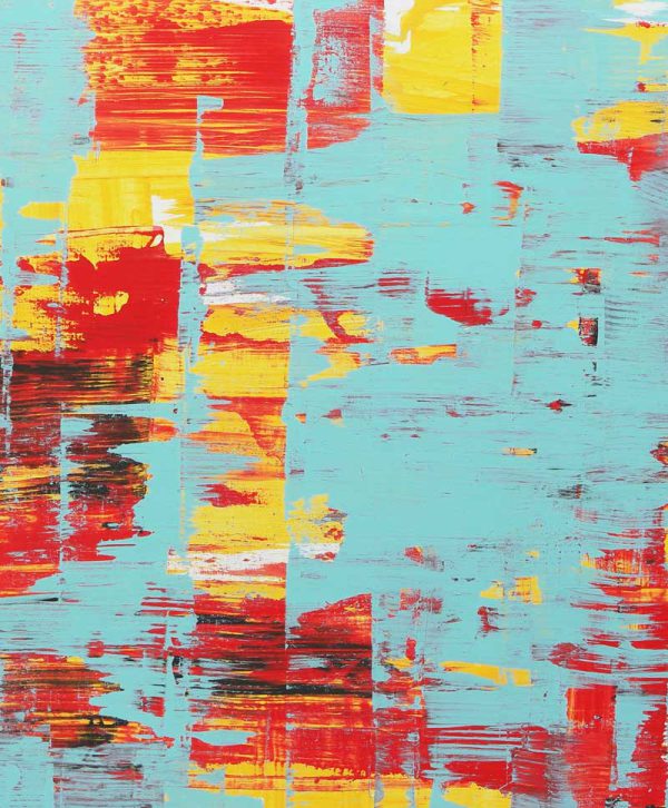 Static Red & Turquoise XL - Afbeelding 5