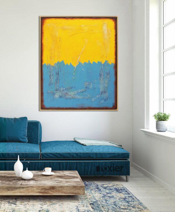 Once in Yellow & Blue XL - Afbeelding 2