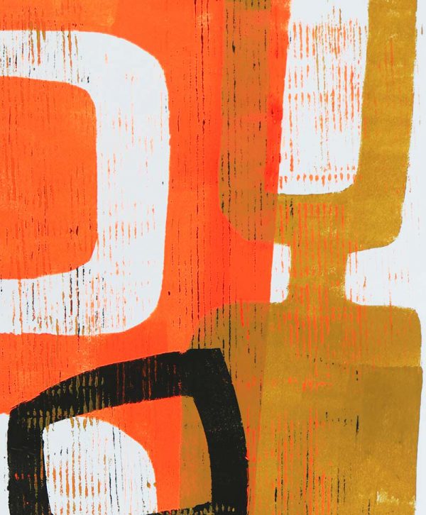 Family Portrait Orange - Large - Afbeelding 4