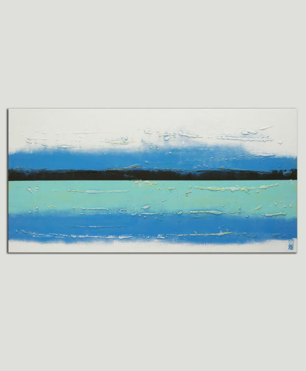Blue Lined Landscape - Afbeelding 2
