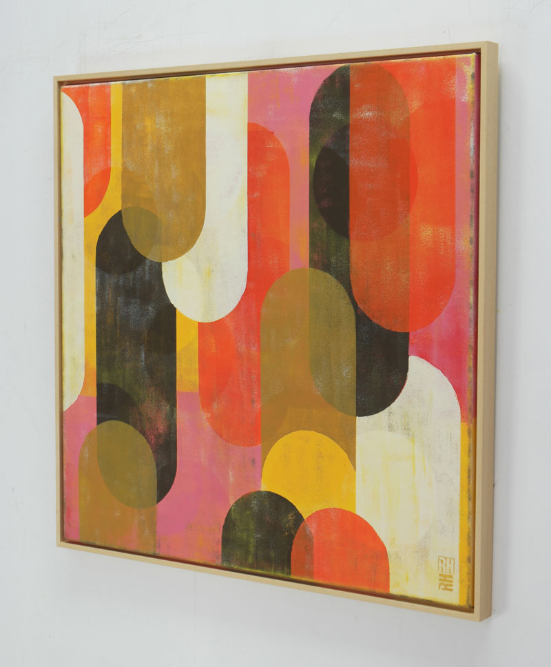 Traffic Pink & Orange - Incl. Lijst - Afbeelding 4