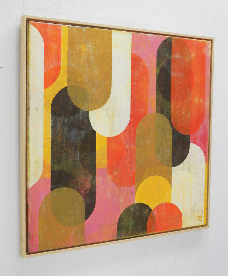 Traffic Pink & Orange - Incl. Lijst - Afbeelding 3