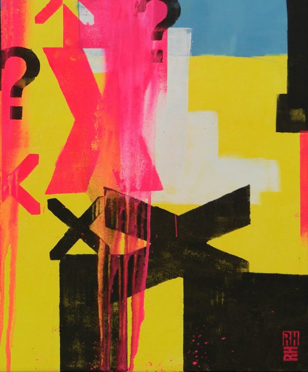 Typopop in neon - Modern schilderij - Afbeelding 7