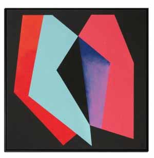 Wat is abstracte kunst - Geometrisch schilderij