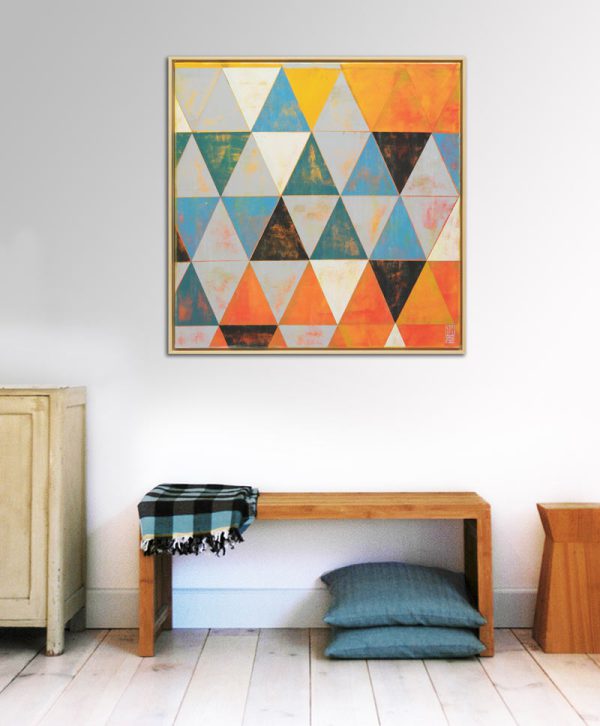 Triangle Traffic in Yellow - Afbeelding 2