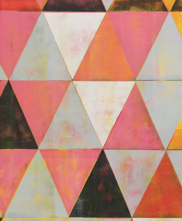 Traffic Pink Triangle - Incl. Lijst - Afbeelding 5