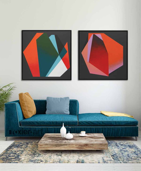 modern geometrisch schilderij kopen