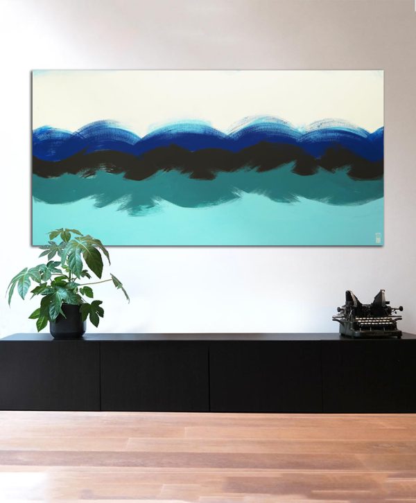 XL Brushed Oceanic in Blue - Afbeelding 2