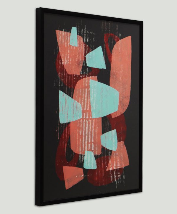 Fractured Black 4 - Incl Lijst - Afbeelding 3