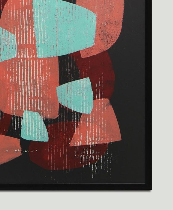 Fractured Black 4 - Incl Lijst - Afbeelding 4