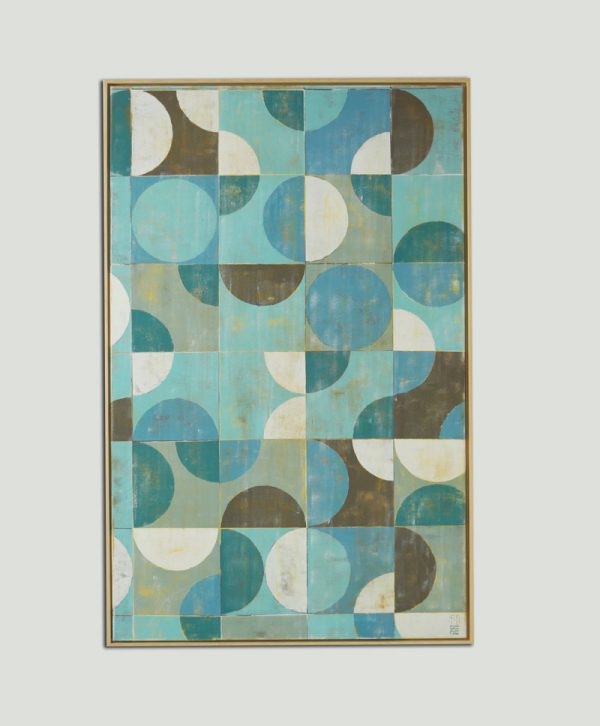 Traffic Square Blue - Incl. Lijst - Afbeelding 3