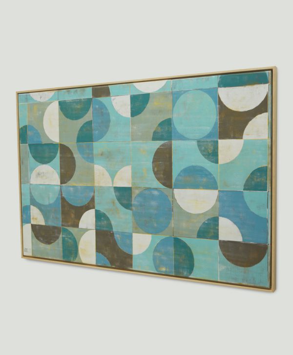 Traffic Square Blue - Incl. Lijst - Afbeelding 4