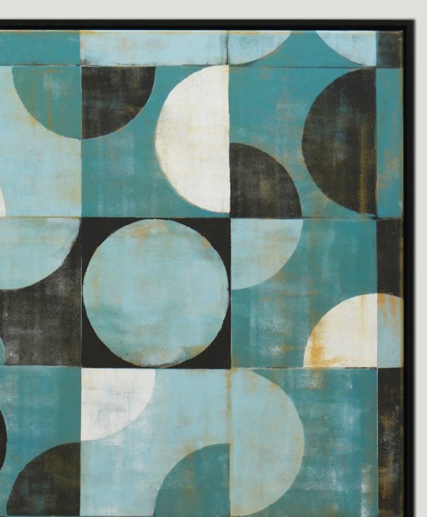 Traffic Square Turquoise - Incl. Lijst - Afbeelding 5
