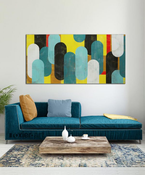 Traffic Bright Yellow & Blue XL - Afbeelding 2