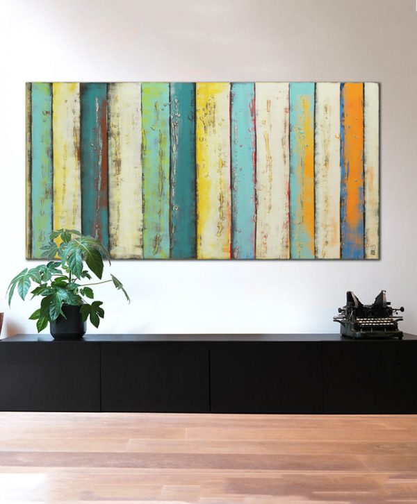 Yellow Panels Original XL - Ronald Hunter - Afbeelding 2