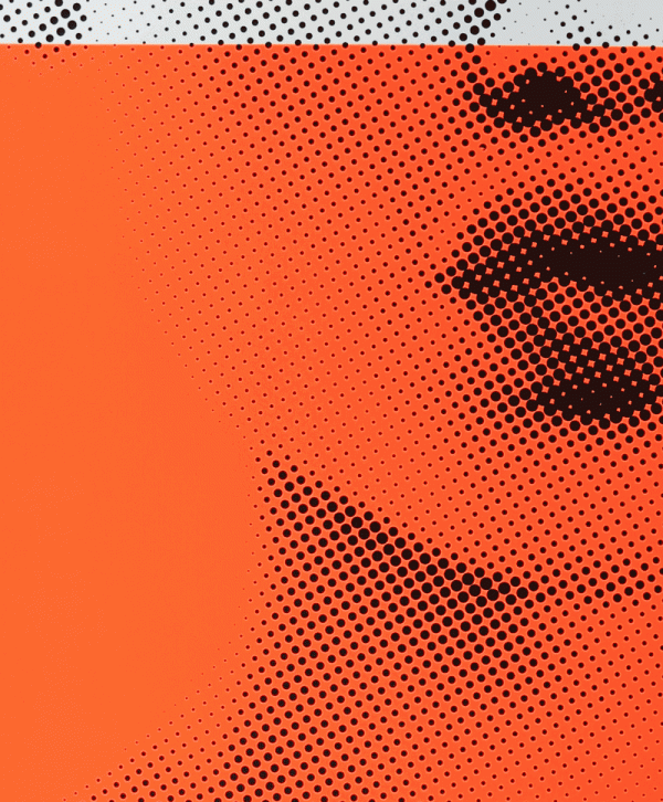 Kissing Lip in Neon orange - Afbeelding 4