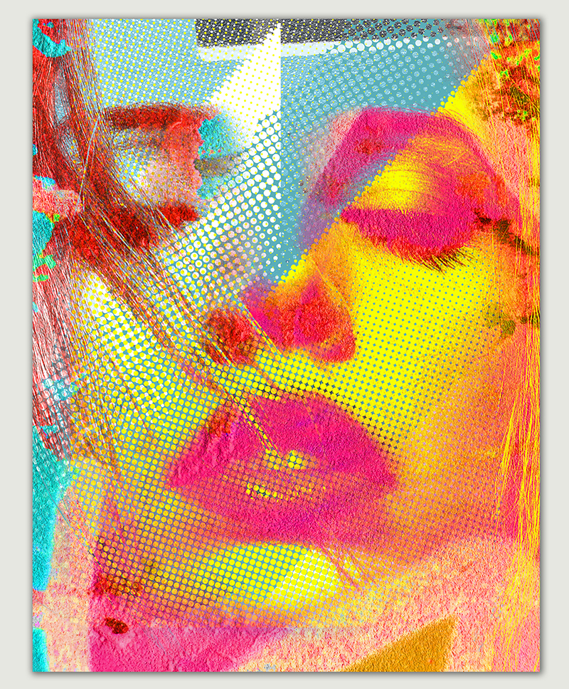 pop art canvas print