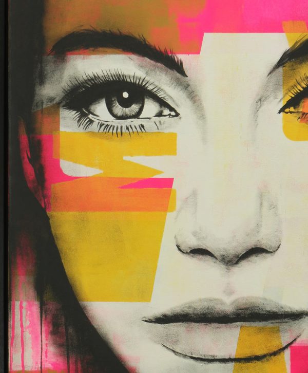 Bright Eyes in White - Incl. Lijst - Ronald Hunter - Afbeelding 5