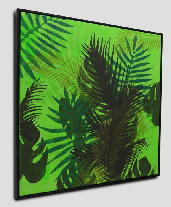 Forest in Green - Incl Lijst - Afbeelding 3
