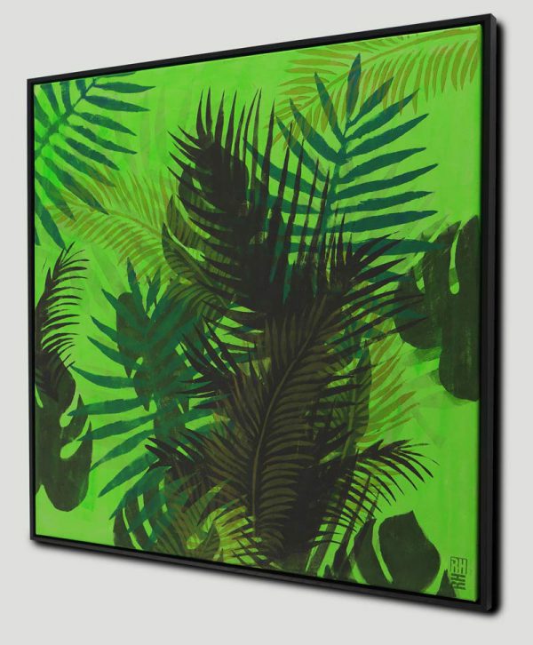 Forest in Green - Incl Lijst - Afbeelding 4