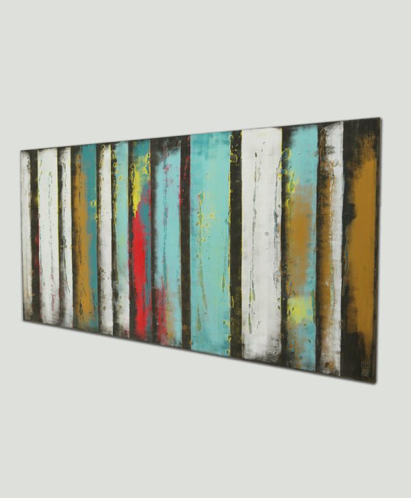 Turquoise Panels XL - Afbeelding 4