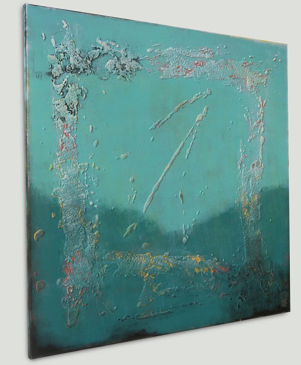 Abstract Lagune "Blue Lagoon" - Afbeelding 3