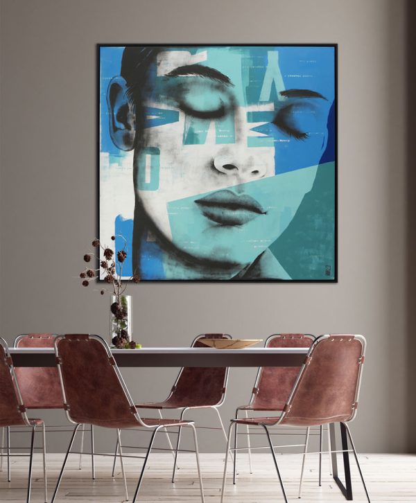 Close Your Eyes Blue XL - Afbeelding 2