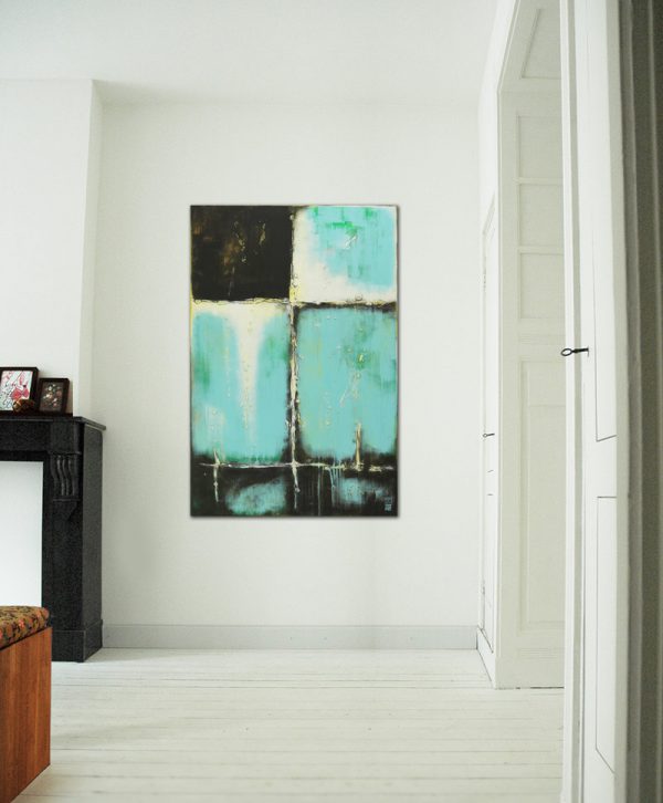 Turquoise Lots - Ronald Hunter - Afbeelding 2