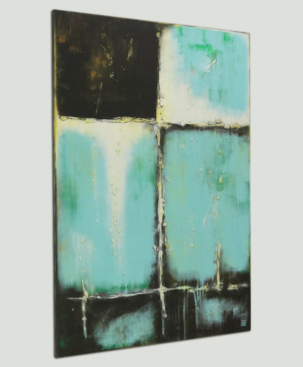 Turquoise Lots - Ronald Hunter - Afbeelding 3