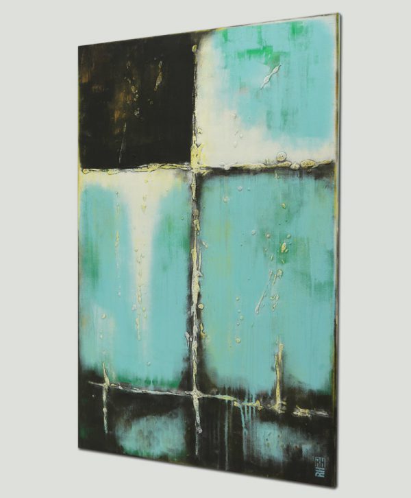 Turquoise Lots - Ronald Hunter - Afbeelding 4