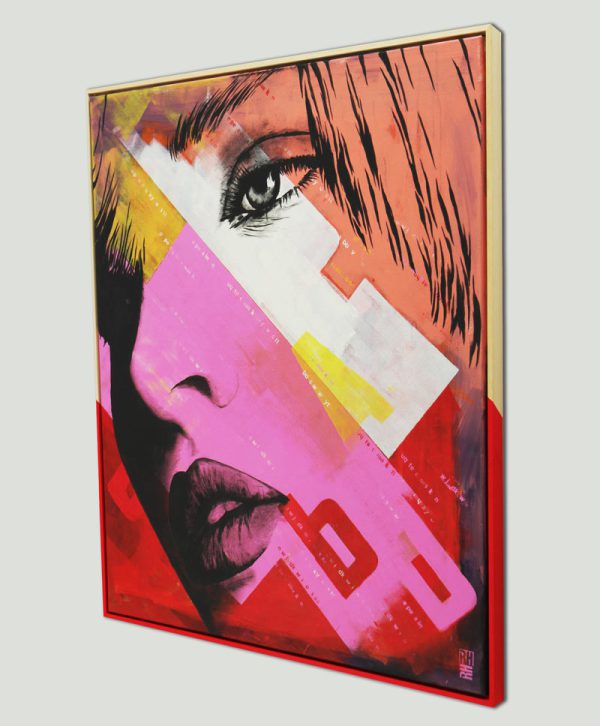 Pink Perfume - Incl. Lijst - Ronald Hunter - Afbeelding 4