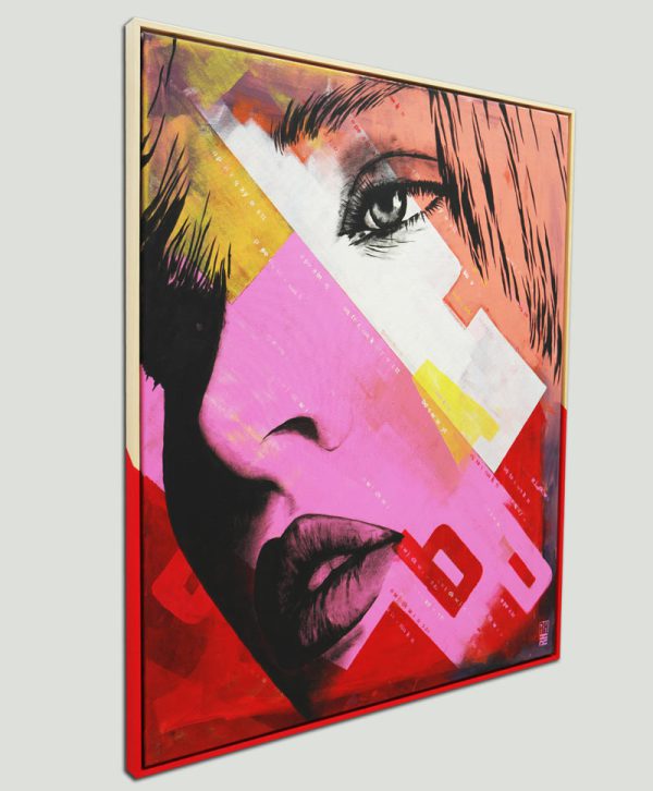 Pink Perfume - Incl. Lijst - Ronald Hunter - Afbeelding 3