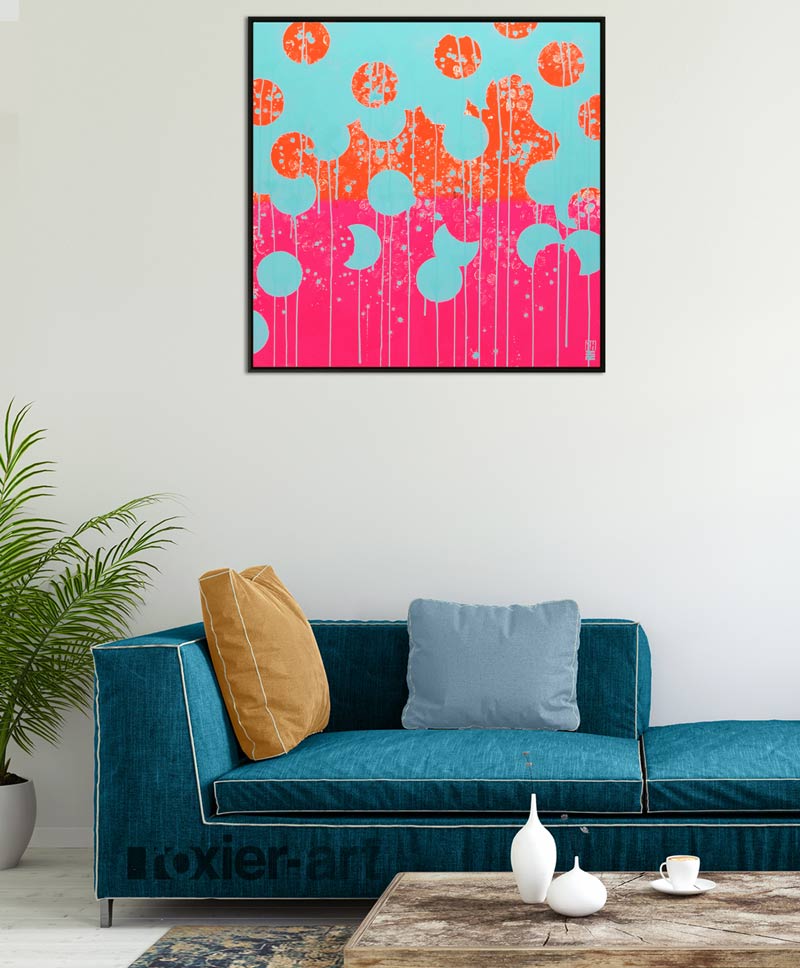 schilderij ophangen hoogte hulp tip schilderij ophangen