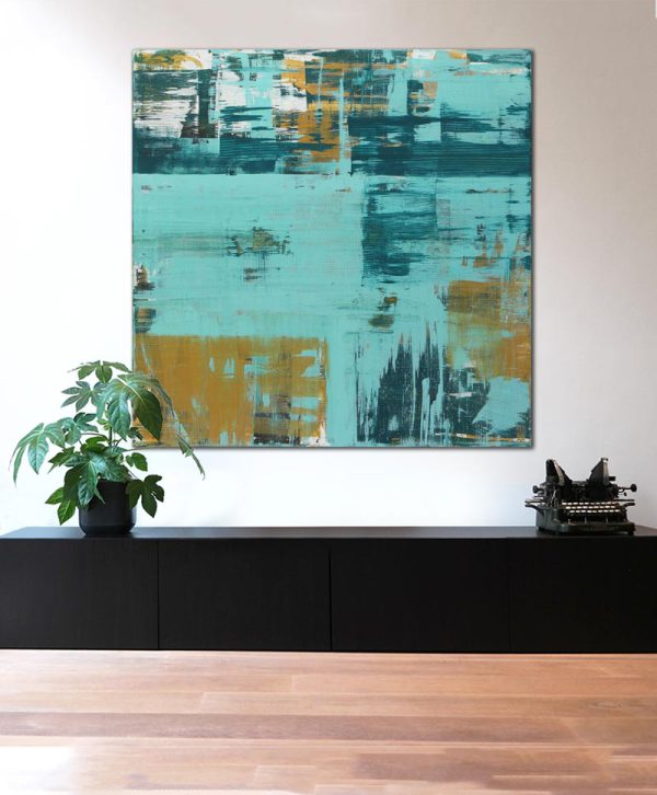 Static in Blue XL - Afbeelding 2