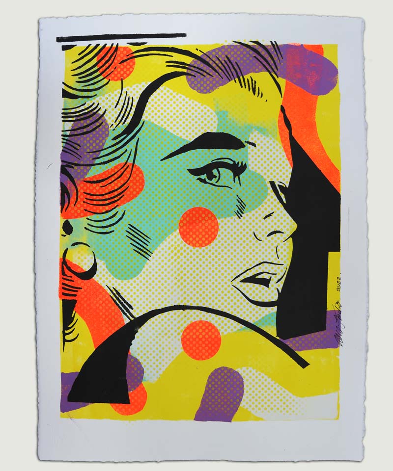 pop art girl