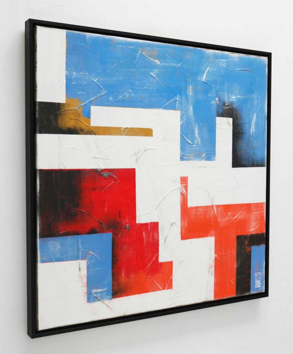 Mooie abstracte wandkunst kopen modern schilderij