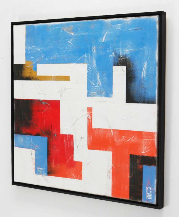 Mooie abstracte wandkunst kopen modern schilderij