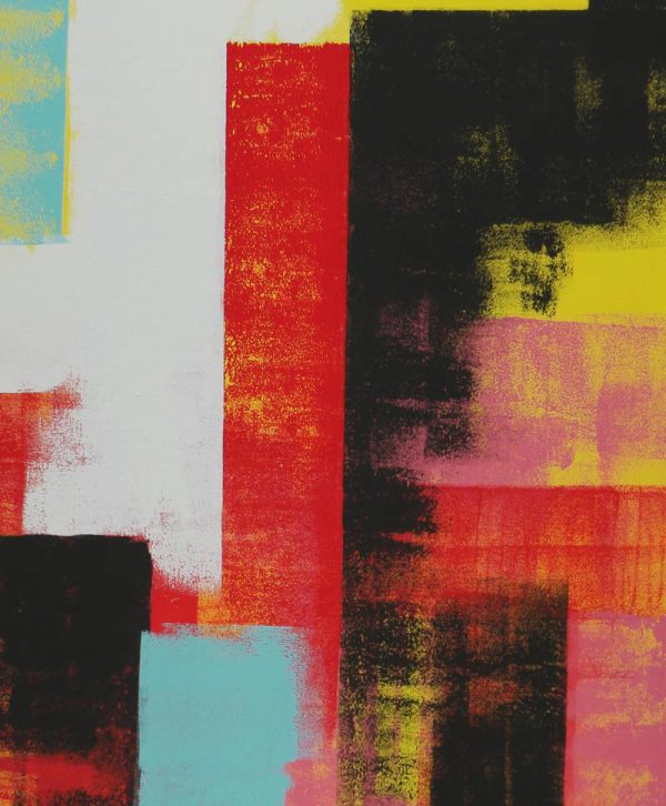 Untit. Yell-Red- canvas print - Afbeelding 6