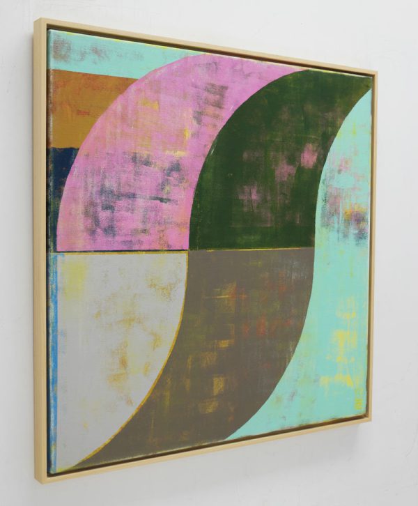 Circle in Circle Green - Incl Lijst - Afbeelding 3