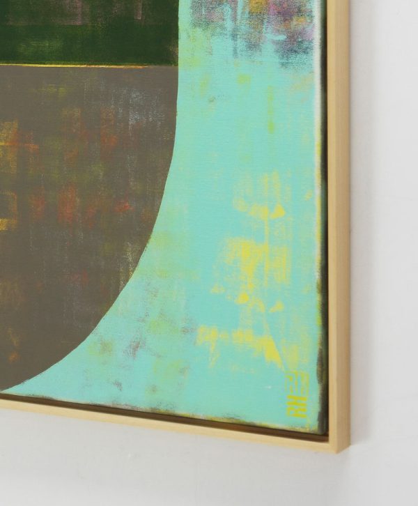 Circle in Circle Green - Incl Lijst - Afbeelding 6