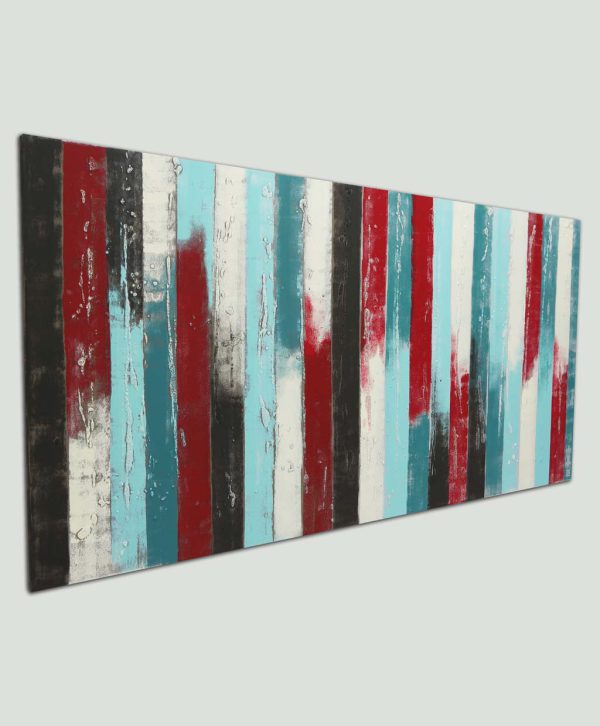 Blue paneled landscape groot - Afbeelding 3
