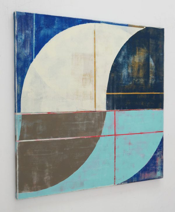 Circle in Circle Blue - Afbeelding 3