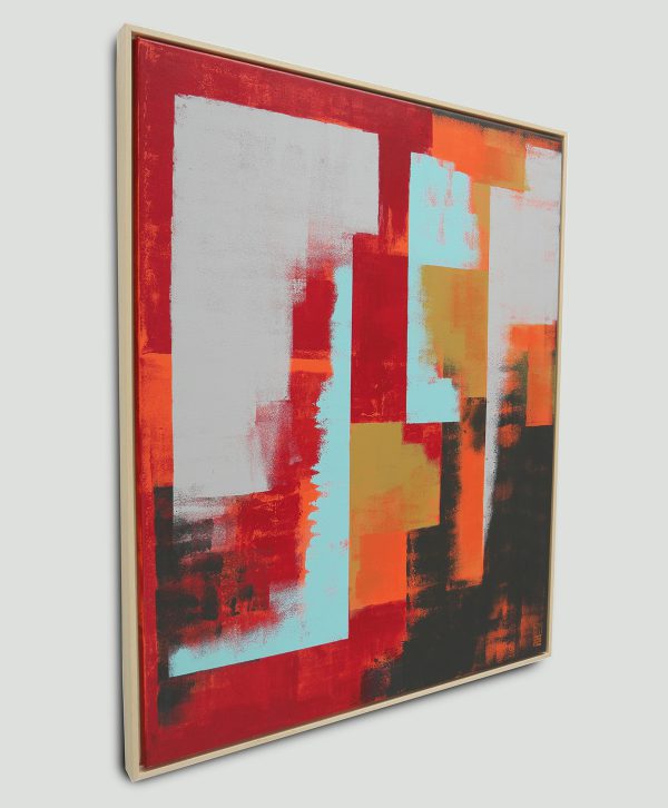 Untitled in Orange & Red - Afbeelding 3