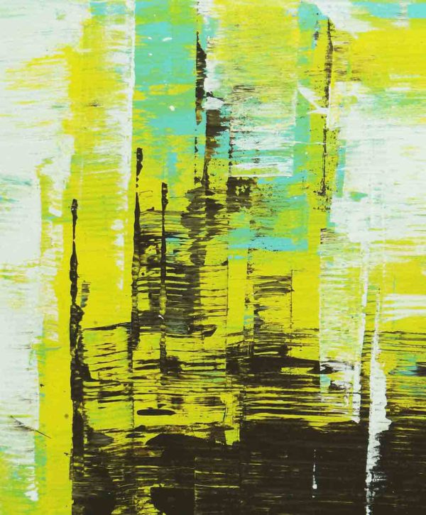 bruin schilderij met lijst kopen abstract