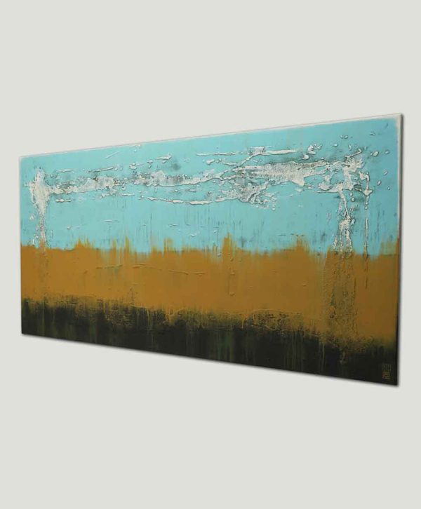 groot modern landschap schilderij abstract xl