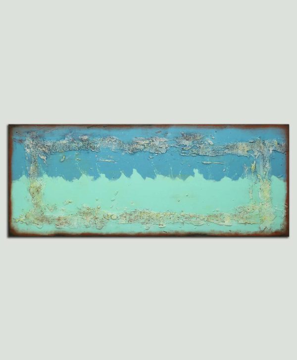 Once Twice Turquoise Landscape - Afbeelding 2
